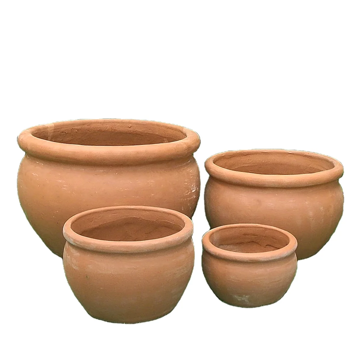Wholesale Handmade Terracotta Flower Pot Ceramic Indoor and Outdoor Garden Planter for Nursery Decoration