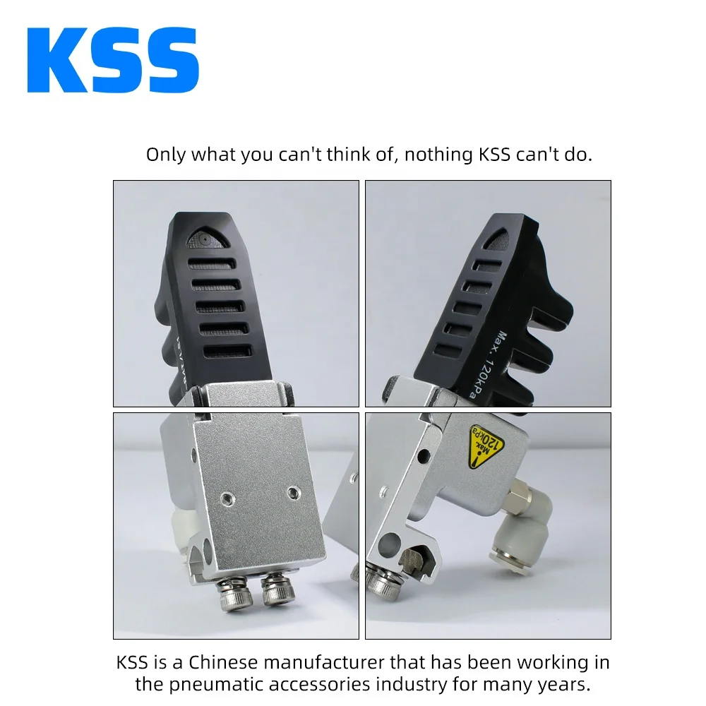 2025 New Products Pneumat Gripper Soft Touch Flexible Gripper Artificial  Finger Soft Robot Head Gripper Robot Vacuum Sucker