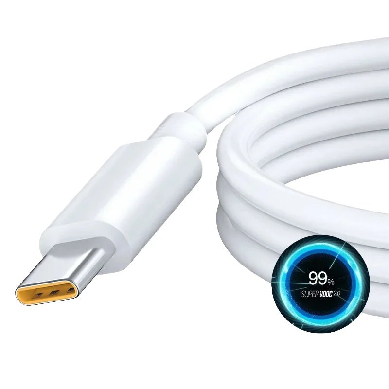 65W USB Type C Fast Charging Cable Braided TPE for C35 6 7 8i 8 9 Pro GT 2 Neo A94 5G Reno4 Z