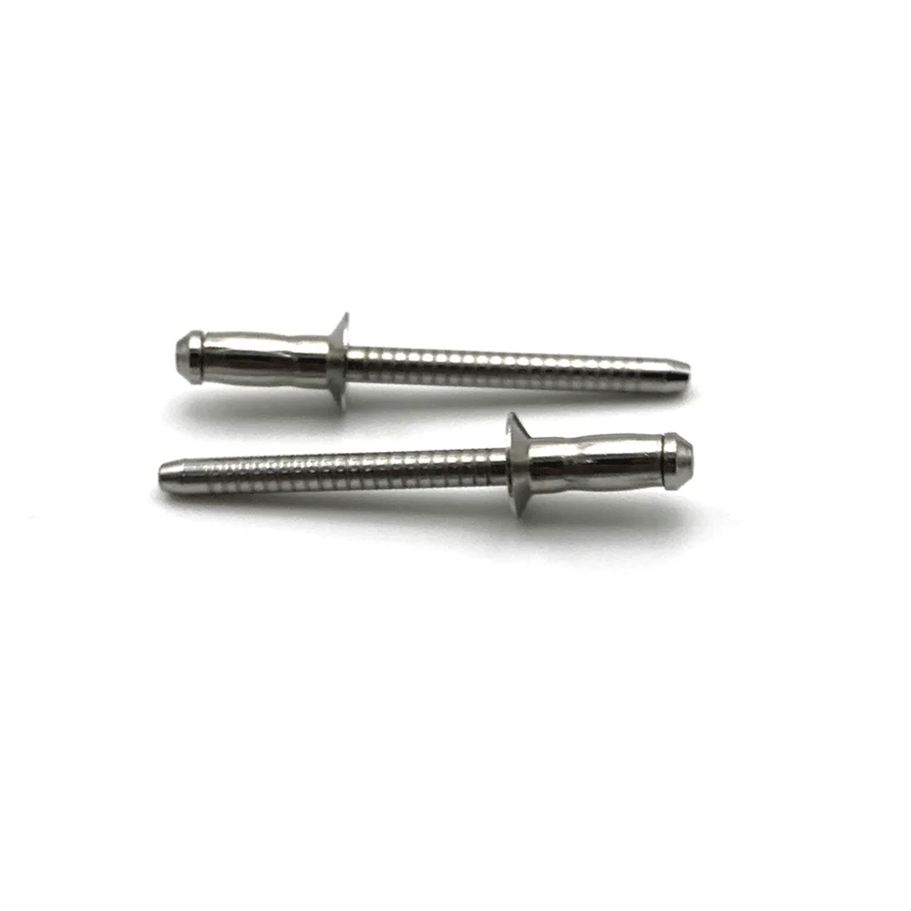 High Quality Round Head Aluminum /Steel Pop Blind Rivets DIN7337 304 Stainless Steel Open Type Blind Rivets
