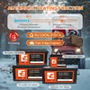 Batería con Bluetooth y Calefacción