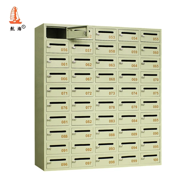 
Post Parcel Mailbox Delivery Electronic Locker letter box outdoor Wall Mounted Steel mailbox with lock 