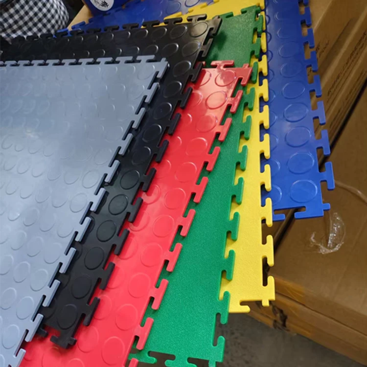 Plastic Modular PP PVC Floor Tile Interlocking Garage Floor