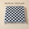 Black 12x12 inch