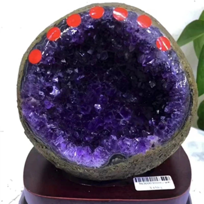 Wholesale Crystals Healing Stones Uruguay Amethyst Geode Natural Large Amethyst Cathedral For