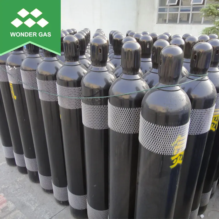 40L High Pressure Steel Nitrogen Gas Cylinder for Filling