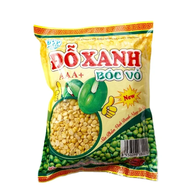 GREEN MUNG BEANS HUSKLESS SPLIT FROM VIETNAM