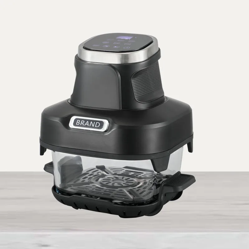 Crispy Intelligent Temperature Controlled Fully Automatic Electric Air Fryer Modern Squa aperçu 2