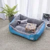 Coperta blu + osso giocattolo