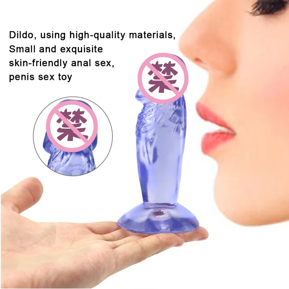 2023 New Arrival Multi Color Mini Size Thick Dildo Penis Tpe Realistic  Crystal Jelly Short Dildo For Women Sex Toy| Alibaba.com