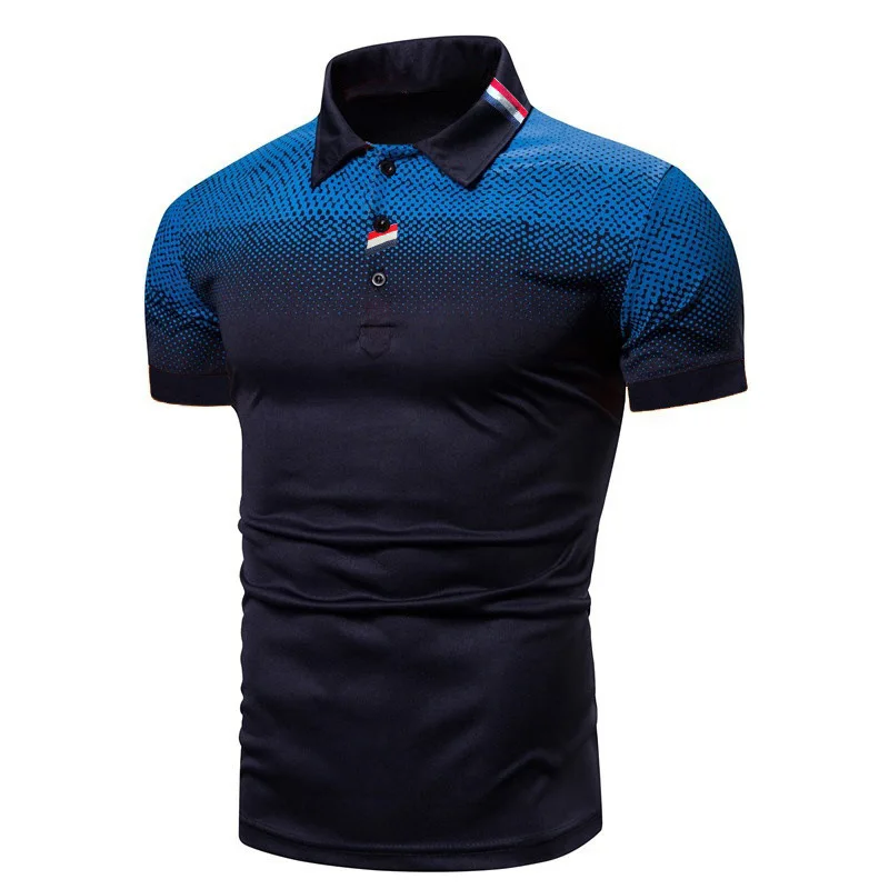 Wholesale Polyester Cotton Uniform Men's Golf Polo Shirt Custom ...