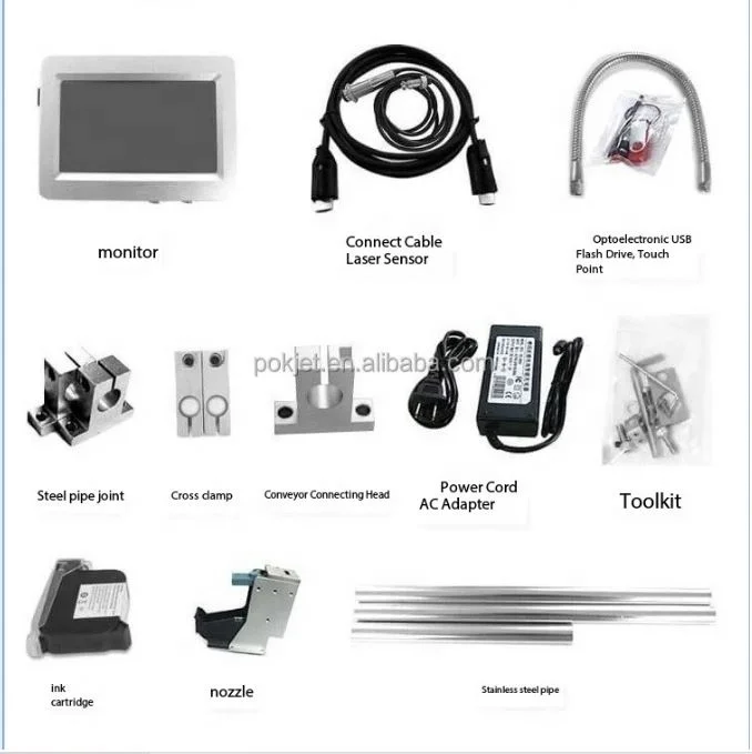 Large Format Inkjet Plotter Portable Continuous Online Wall Tij Inkjet Printer Machine