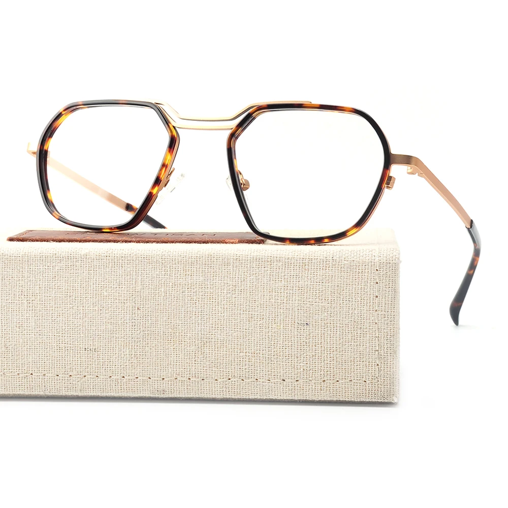 2022 Men Style  High End Quality Optical Glasses Europe Trendy Design Hot Sale Eye Frame