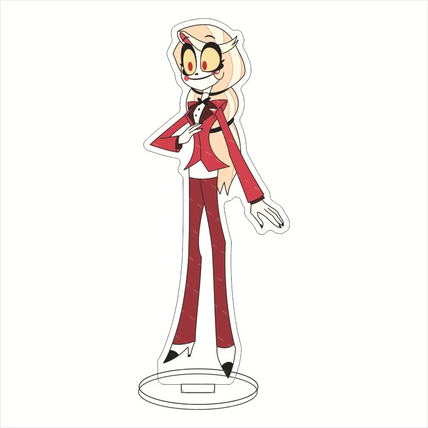 Hazbin Hotel 15CM Vaggie Charlie Akrilik Standee Dekoratif Figür
