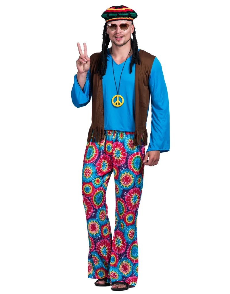 New Arrival Hippie Clothing Men Fashion Disco Party Costumes for