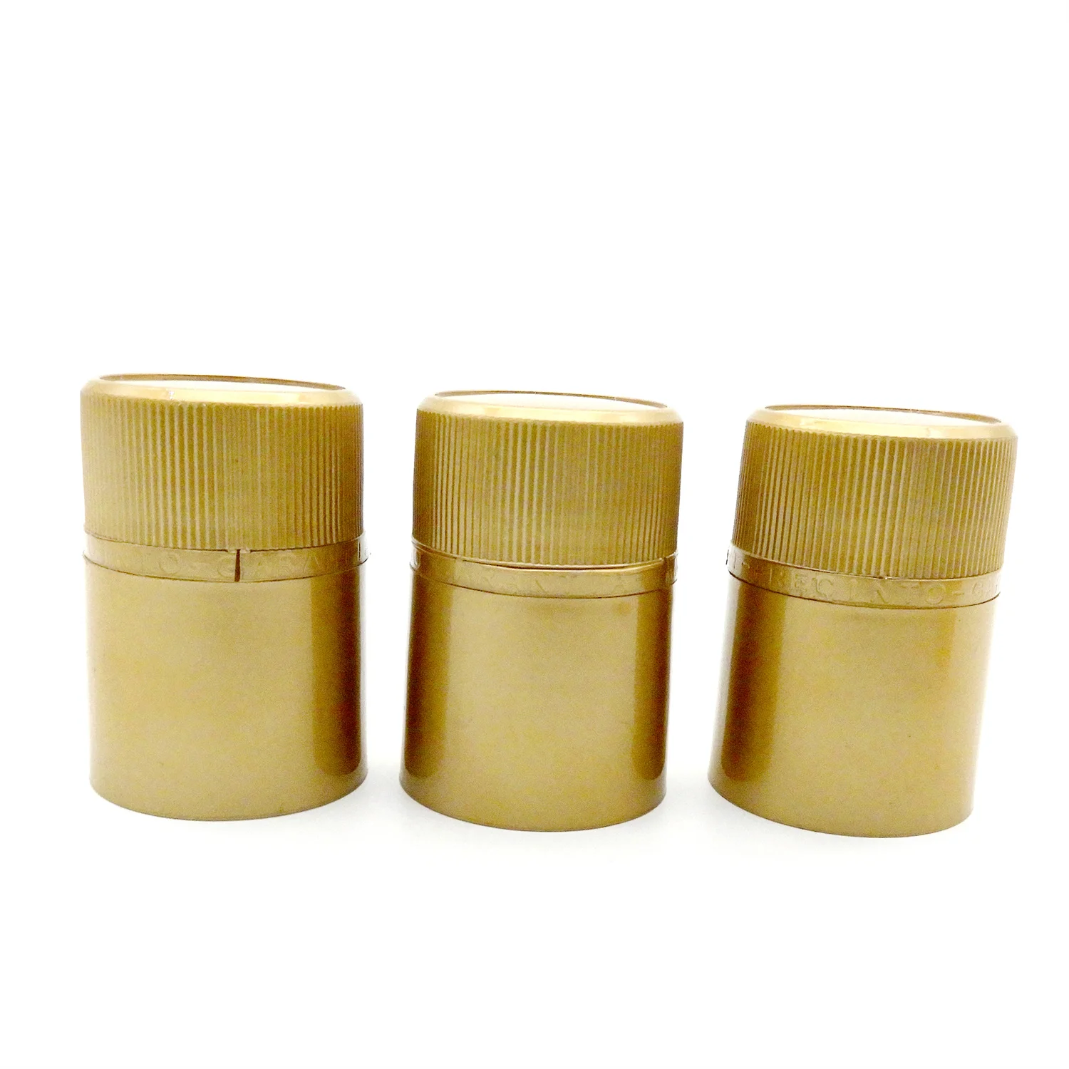 Пластиковые немногоразовые колпачки Guala для ликера с логотипом горячего тиснения 33*47 мм 33*58