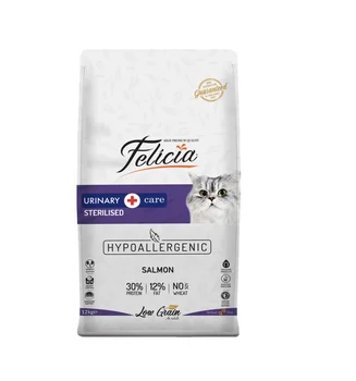 Felicia Cat Sterilised Dry Food Salmon&anchovy 12 Kg - Buy Sterilised ...