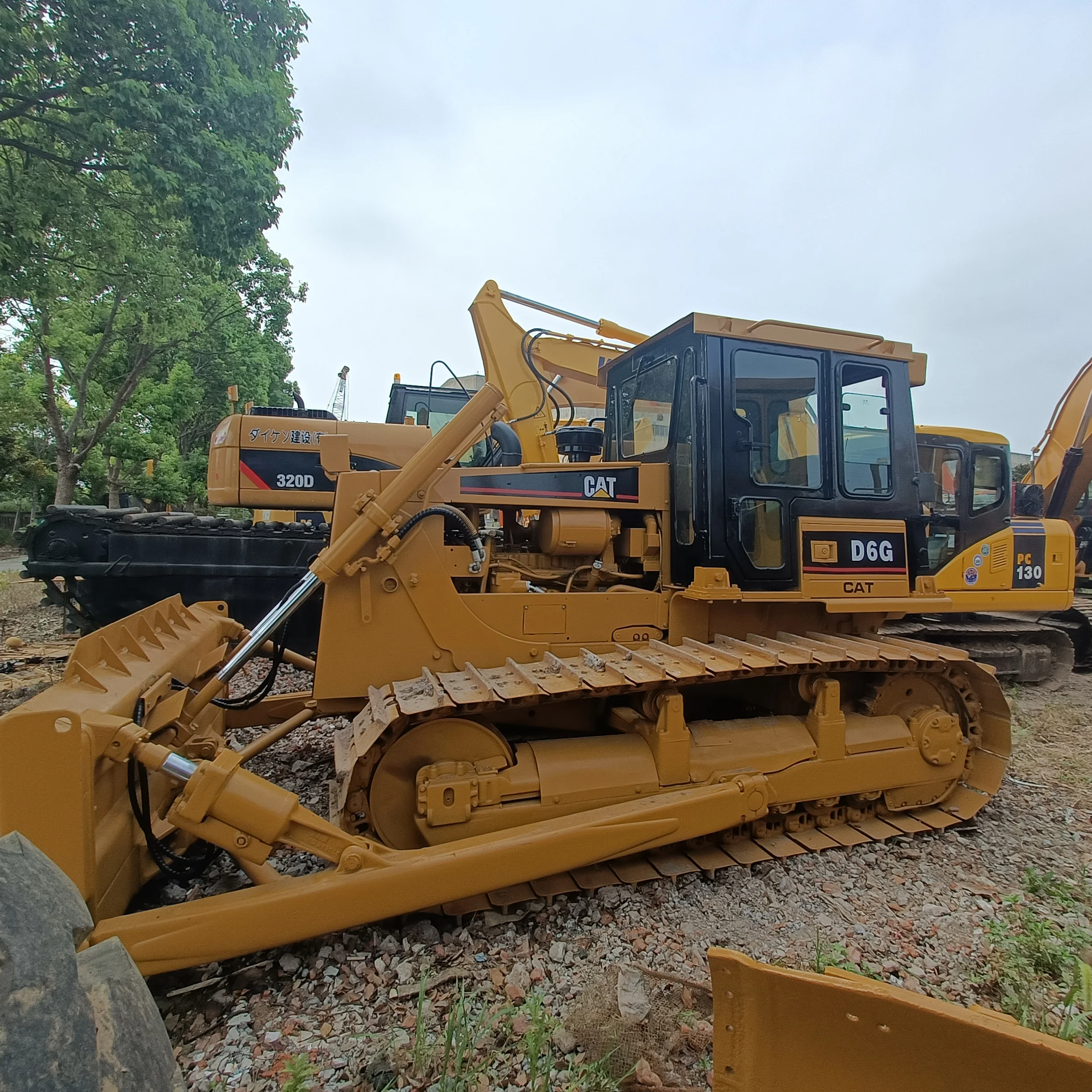 Оригинальные японские Гусеничные бульдозеры CAT D6G дешевые для продажи бульдозер/бульдозер D6