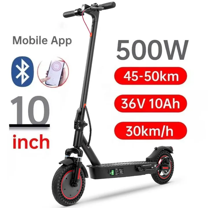 ISCOOTER Trottinette Electrique i9Max Scooter Pliable Roues 10