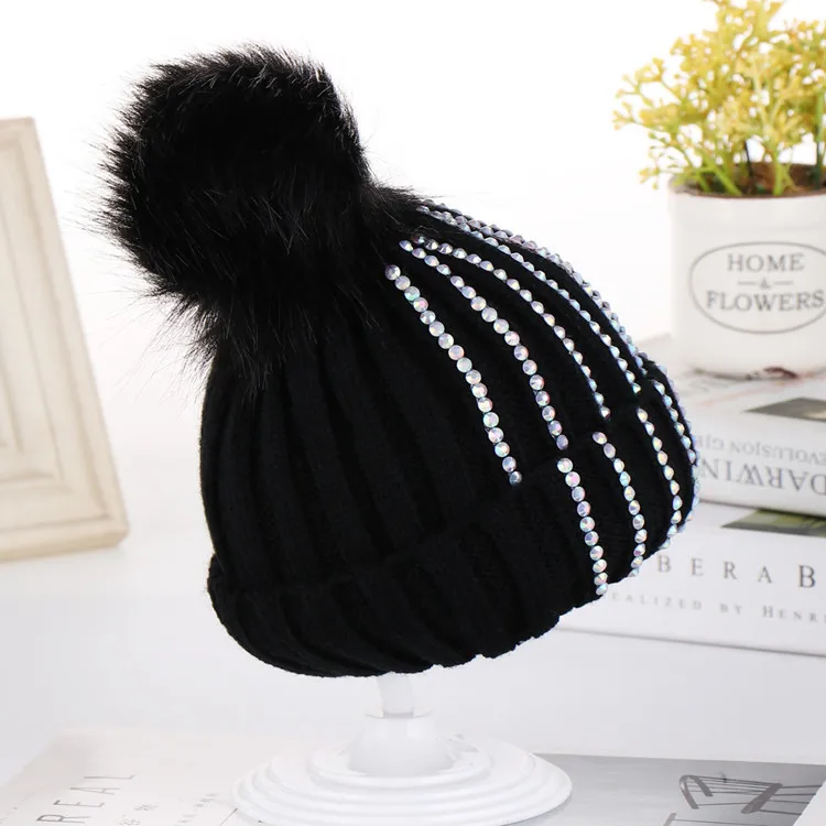 2023 зимние вязаные меховые наушники для мальчиков и девочек