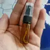 Botella ámbar + spray negro A