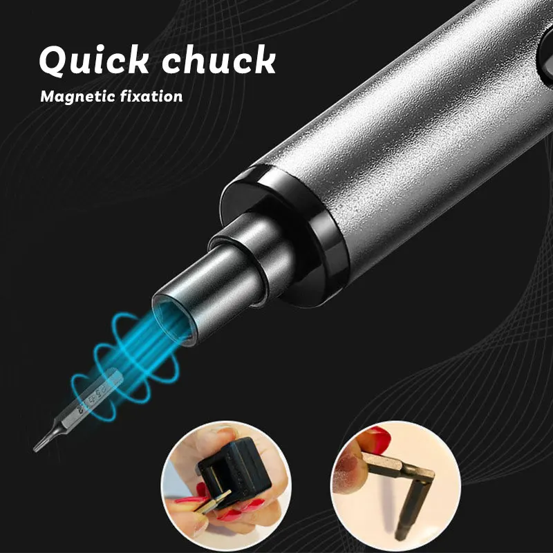 CS01 мини-электрическая отвертка для зарядки аккумулятора прецизионные отвертки