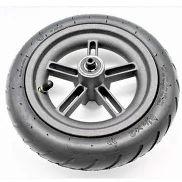Nueva imagen compatible con la rueda trasera con llanta de repuesto para patinete eléctrico Mijia M365, rueda para scooter eléctrico