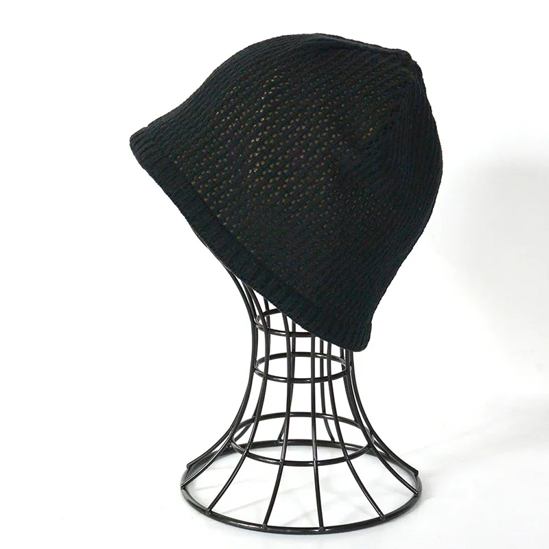 Knit Hat Beanie for Cancer Patient Keep Warm Winter Hat Ecofriendly 100% Organic Cotton Women Adult Beanie 01 Custom Plain BSCI