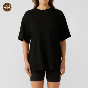 2023 New Arrive High Quality Womens Short Sleeves Shirt Smooth Fabric Casual T Shirts for Women