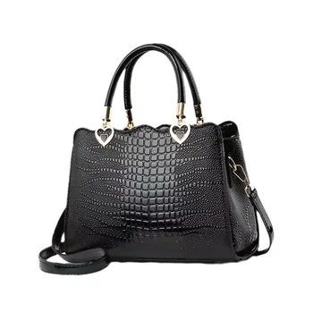 Custom Smooth Zipper Large Capacity Multi layer Space Quality Inside Women Shoulder Bag Luxury PU Leather Satchel