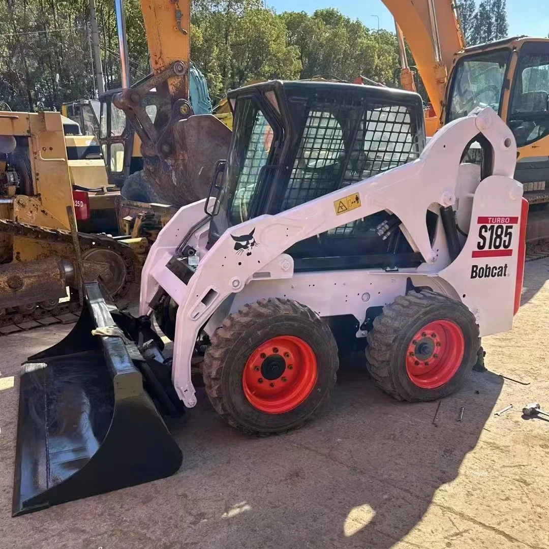 Bobcat Skid Steer Loaders S185 S300 Mini Skid Steer Diesel Wheel Loader ...