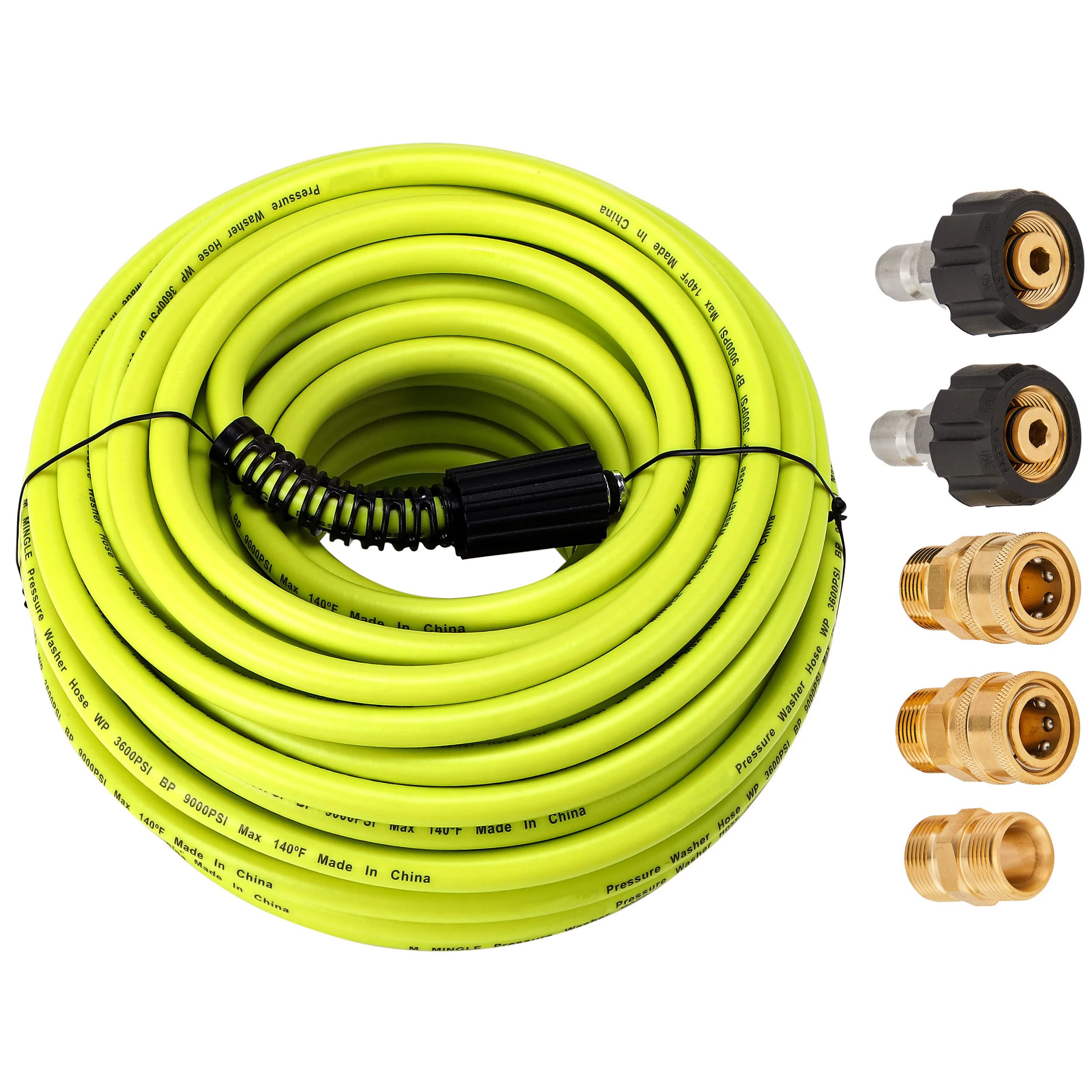 Pressure Washer Hose Replacement Power Wash Hose With Quick Connect Kits High Pressure Hose With