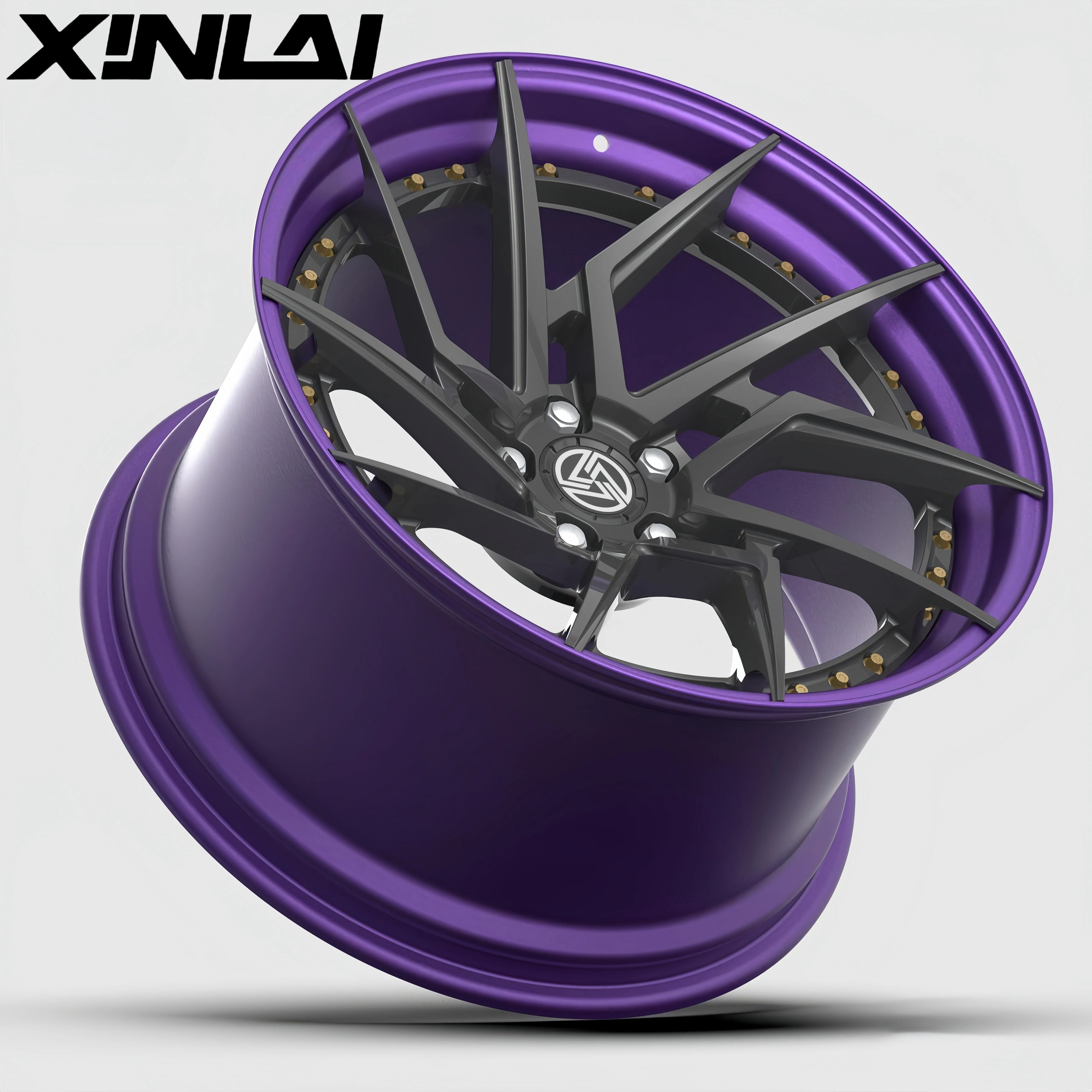 New Forged Wheel Brushed Polished Deep Concave 2-piece Aluminum Material 5x114.3 5x120 5x112 20 21 22inch Forged Wheels - Image 2