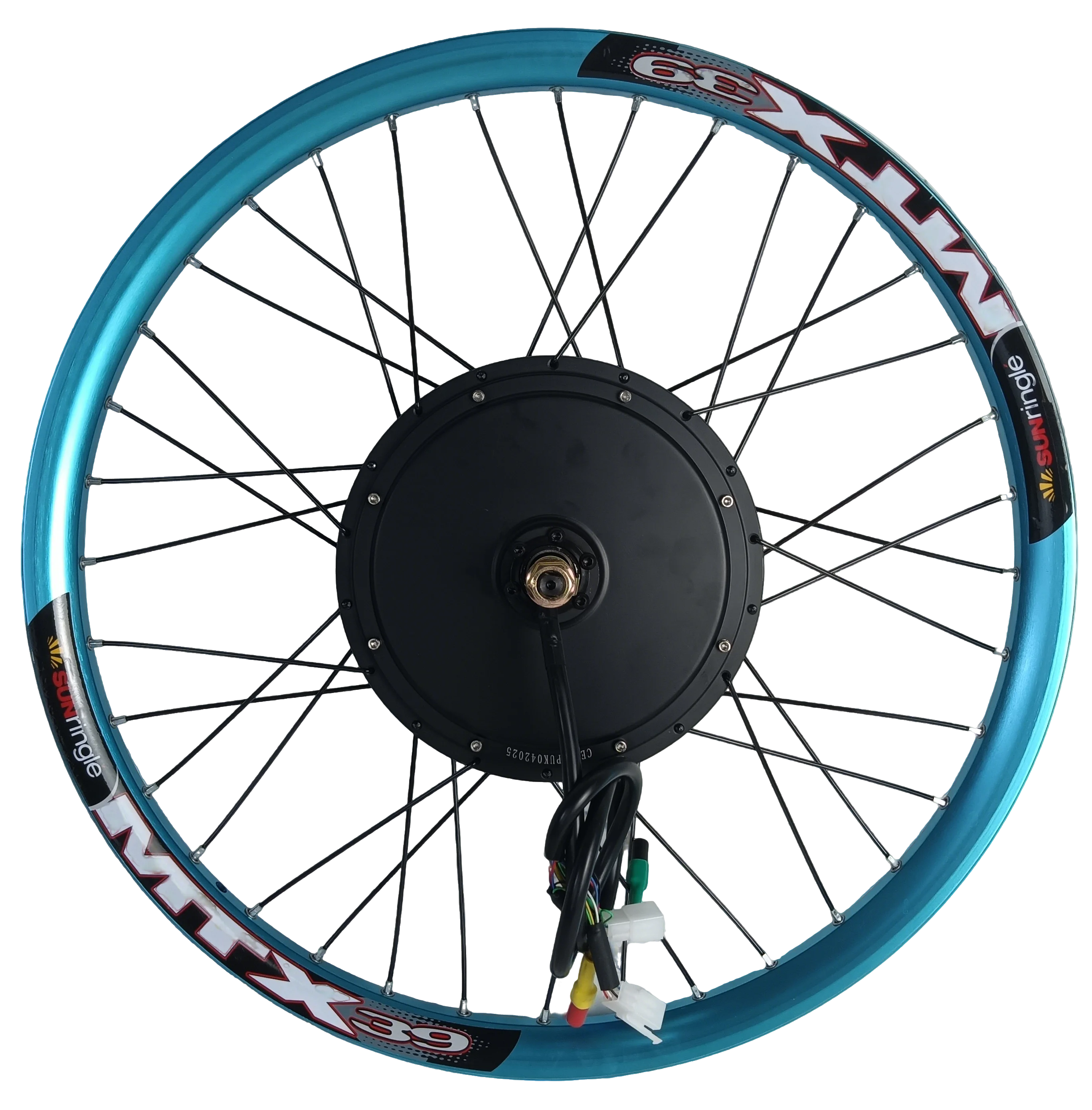 Kit Conversion Vélo électrique EFFIVOLT 48V - Moteur Roue Arrière 26 Pouces - 2000W - Neuf