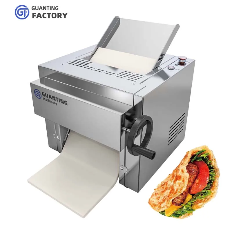 Fully Automatic Electric Bench Top Dough Sheeter Factory Outlet Vevor Dough Sheeter