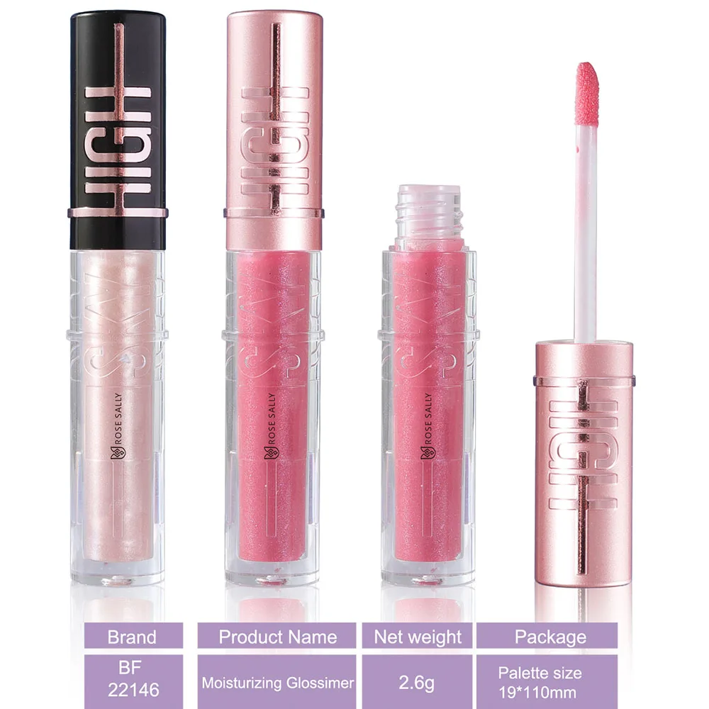 High Quality Hydrating Tinted Lip Gloss Vendors Wholesale Glitter Vegan