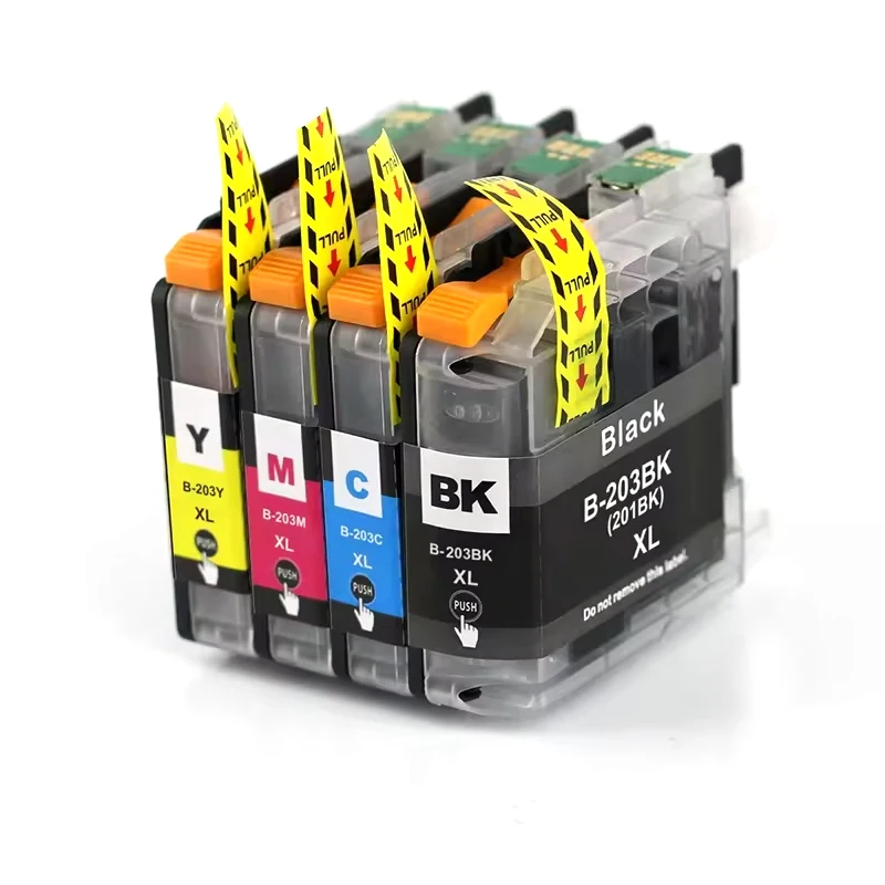 12-Pack Brother LC203 XL Compatible Ink Cartridges - For MFC-J485DW, J5520DW, J5720DW