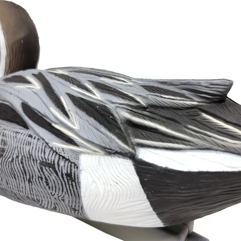 Customized Mandarin Inflatable Floating Waterproof Plastic Material Pintail Duck Decoys for Duck Hunting