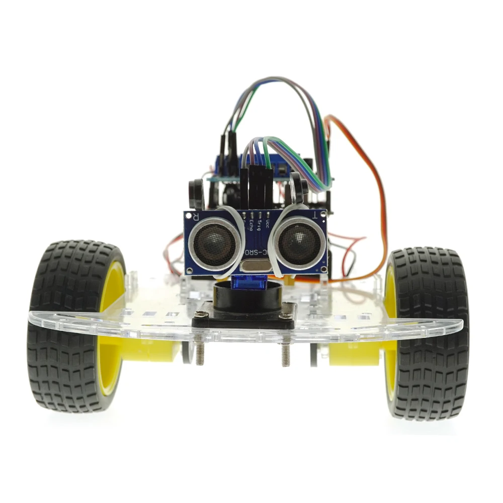 OEM ODM 2WD Robot Car Chassis Ultrasonic Sensor Obstacle Avoidance Smart Car Robot Kit