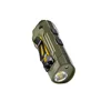 Lampe de poche porte-clés multifonction - verte