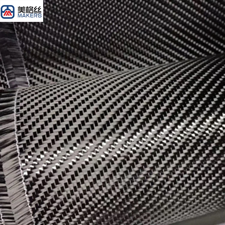 Hot Sell 3k 240gsm Chinese Yarn Carbon Fiber Fabric Weave Plain Carbon