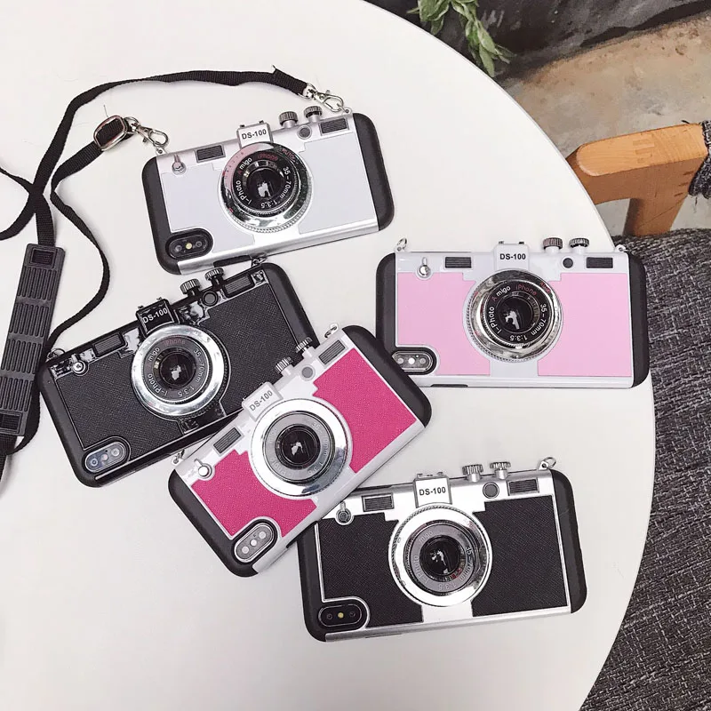 Luxury 3D Camera Phone Case for Samsung