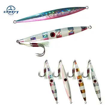 CHEERY Fast-Sinking Iron Plate Lure 100g-300g Quick-Pull Long-Shape Glow-in-the-Dark Lead Fish Artificial Bait for Tuna – Lure – view 2