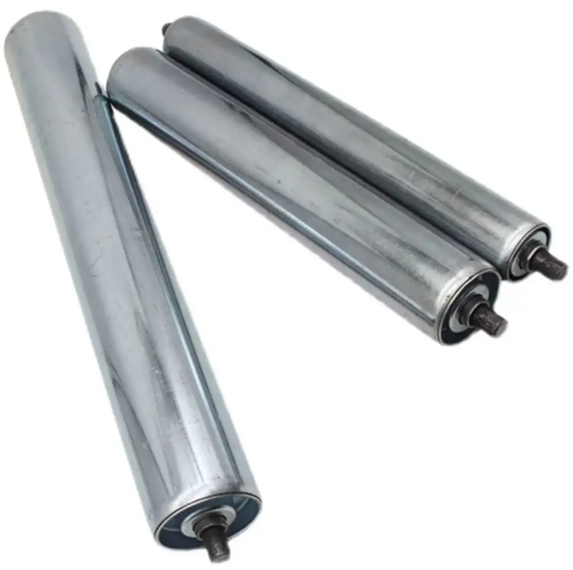 Stainless Steel Support Rollers Galvanized Power Rollers For Assembly