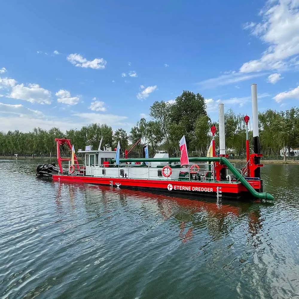 ETERNE Machinery Cutter Dredger Efficient Sand Dredging Machine with Core Pump Engine Motor Components