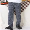 Checkered pants [full elastic waist]