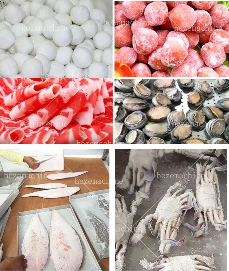 
Китайский коммерческий быстрозамораживающий небольшой Морозильный аппарат, рыба-креветка для продажи 