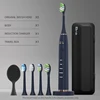 Testine di ricambio Blue+5 + Caricatore Wireless + Custodia da Viaggio