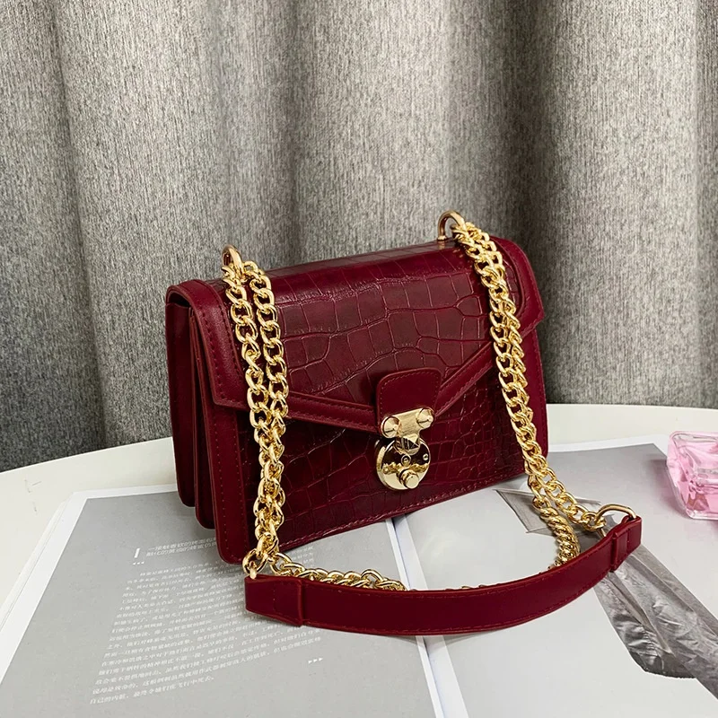 Women's Burgundy Designer Handbags & Wallets