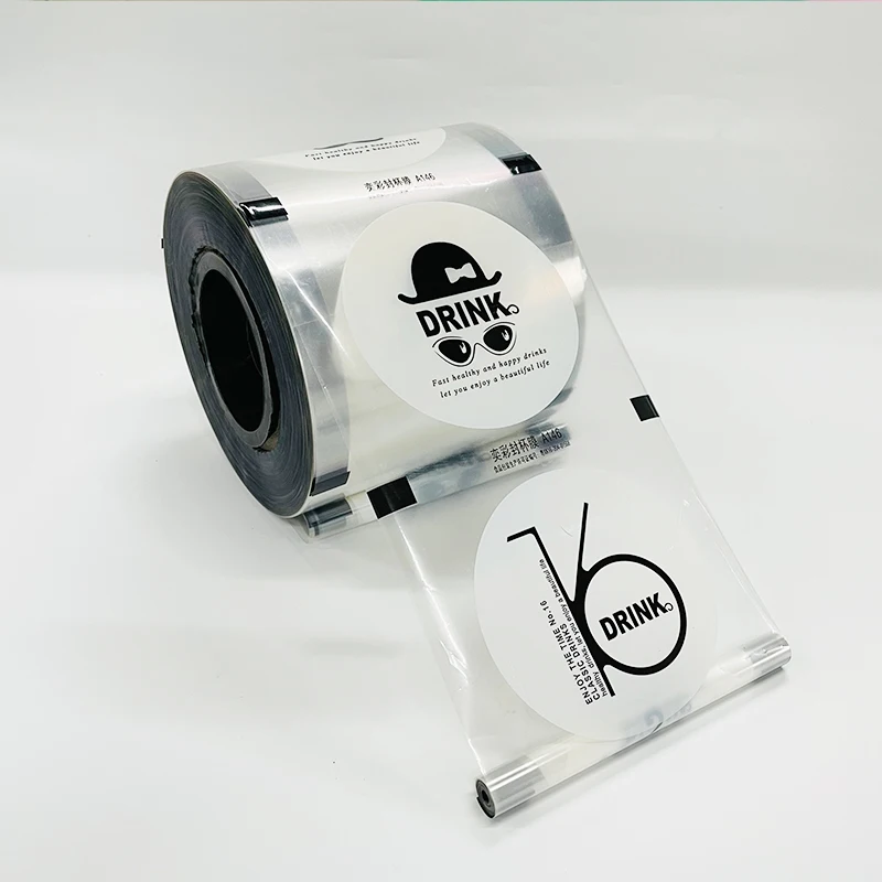 Customized Bubble Tea Jelly Paper Plastic Composite PP Cup Sealing Film ...